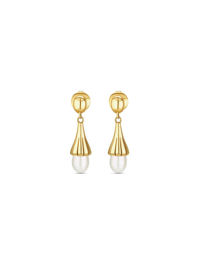 One Sea Pearl Necklace & Earrings Set