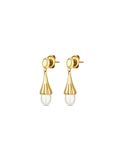 One Sea Pearl Necklace & Earrings Set