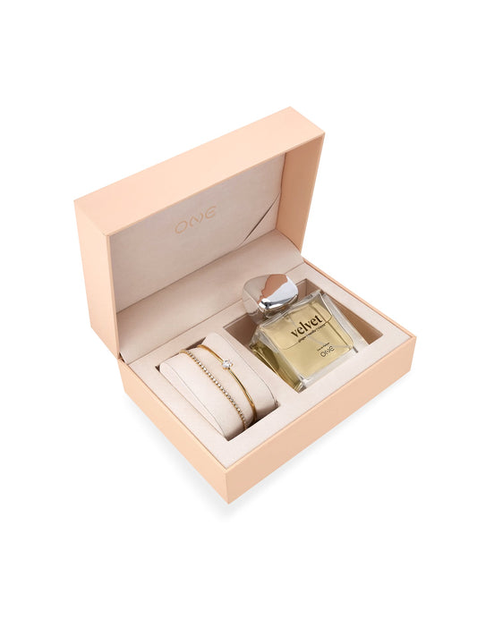 Set Perfume & Pulseiras One Velvet