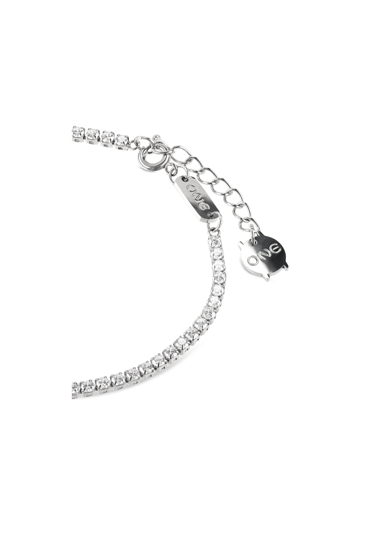 One Silver Frost Refined Bracelet
