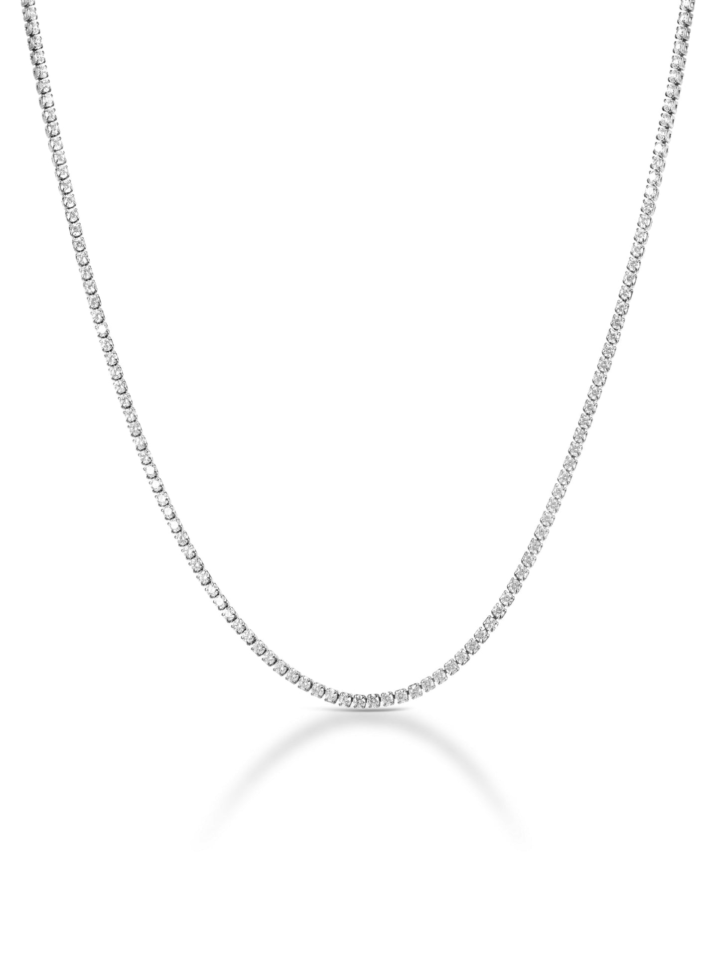One Silver Frost Refined Necklace