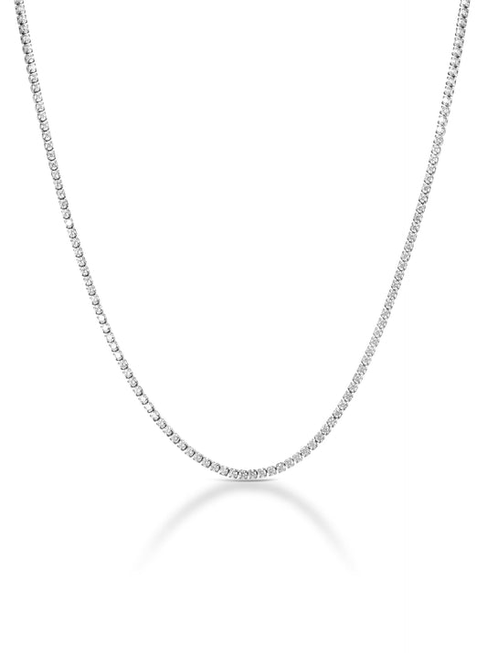 One Silver Frost Refined Necklace