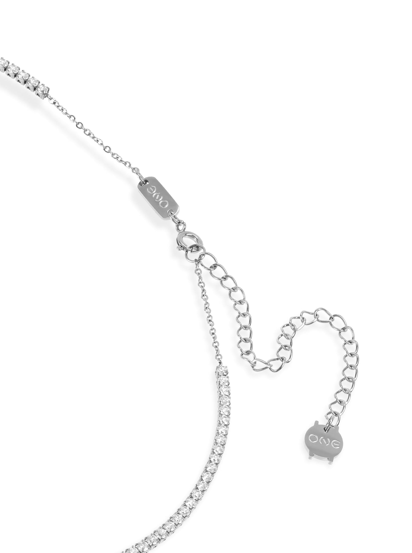 One Silver Frost Refined Necklace