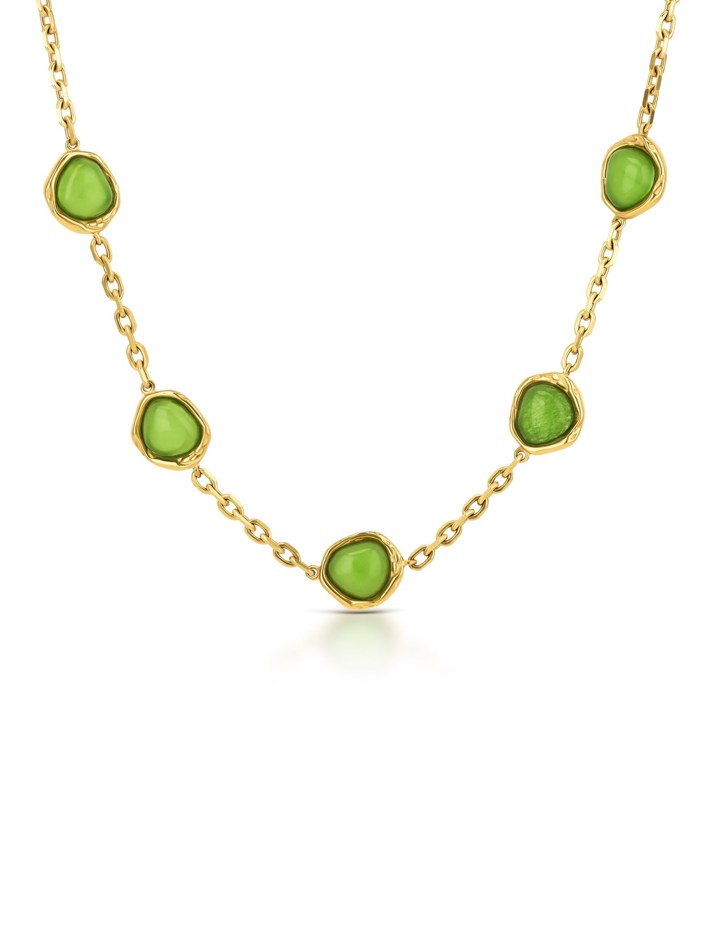 One Element Green Necklace