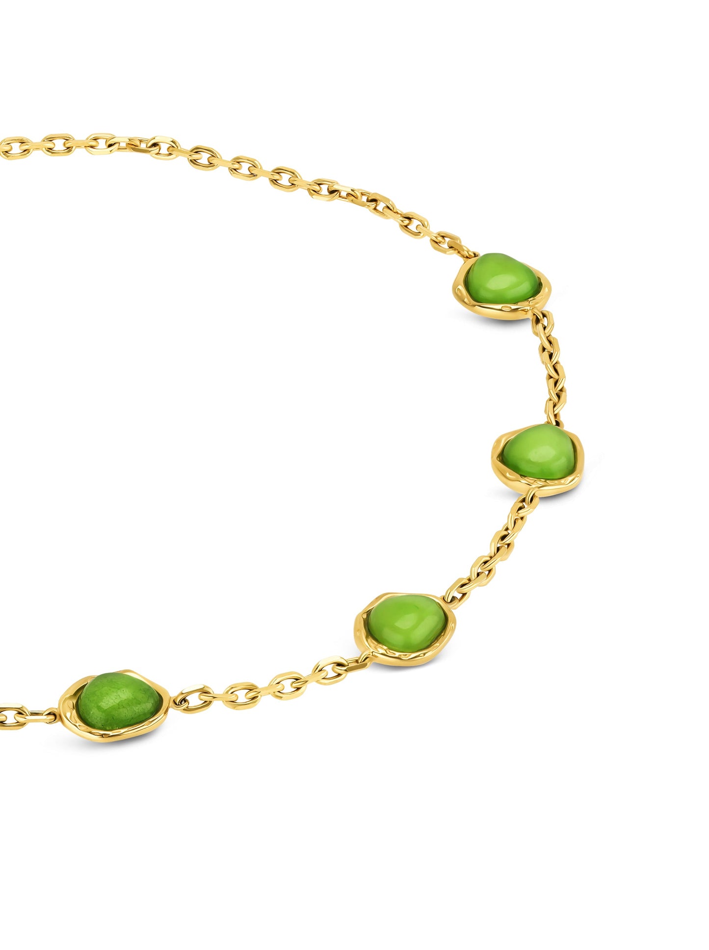 One Element Green Necklace