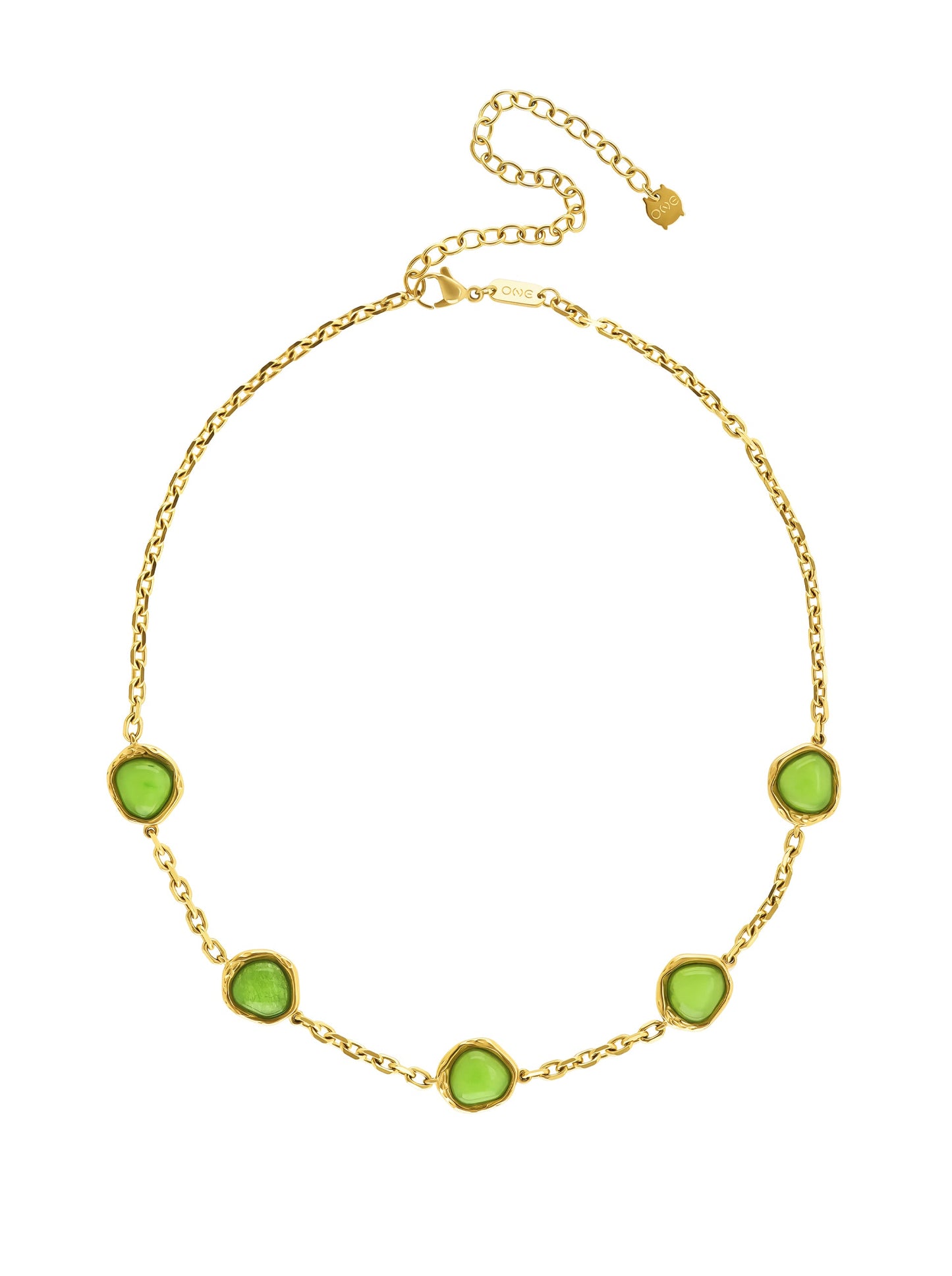 One Element Green Necklace