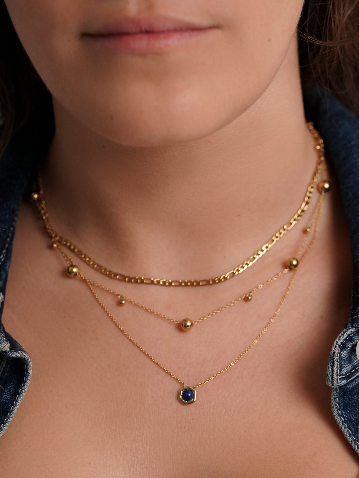 One Element Blue Necklace