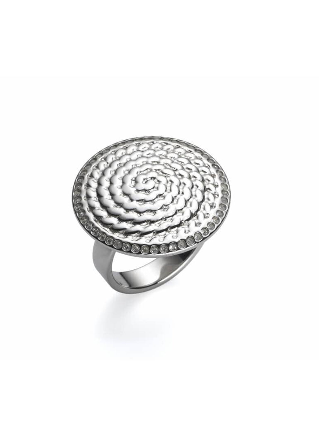One Spiral Ring