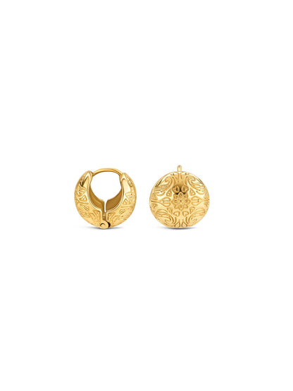 One Alma Hoop Earrings