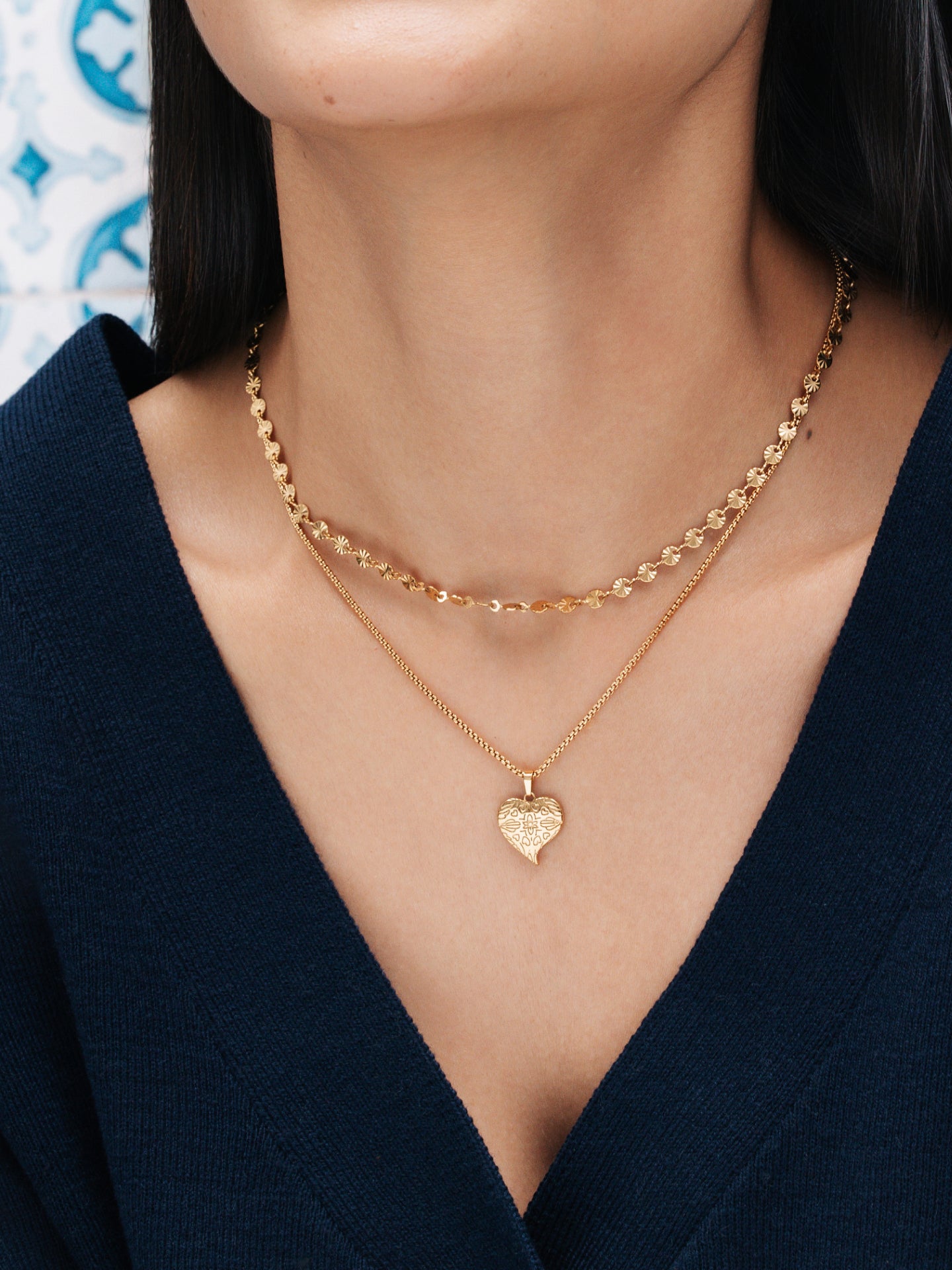 One Alma Hearty Necklace