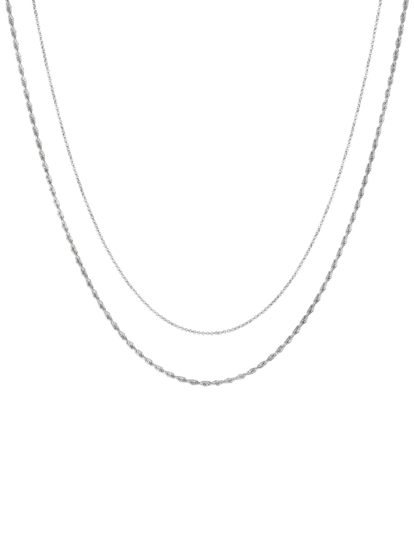 One Twisted Duo Necklace