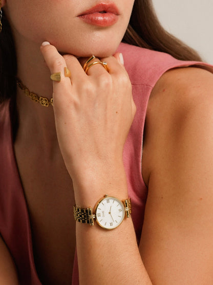 One Supreme Gold Watch