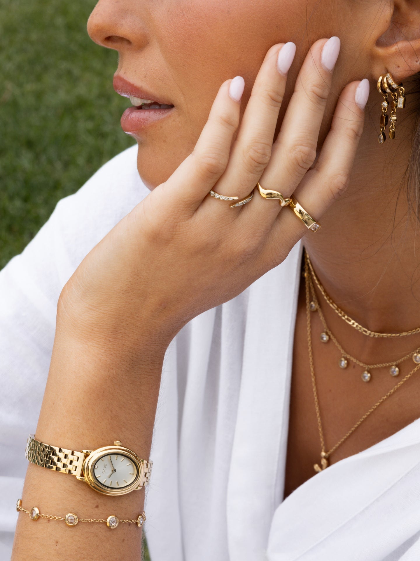 One Flirt Gold Watch