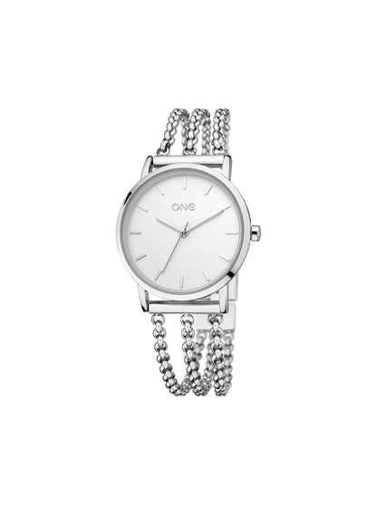 One Capri Silver Watch