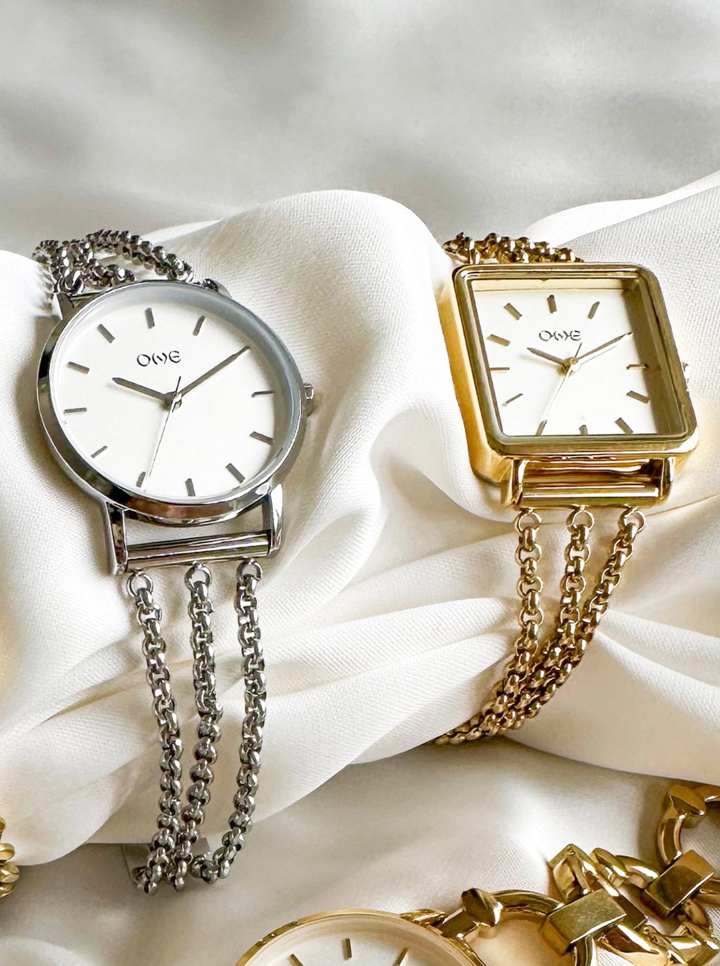 One Capri Silver Watch