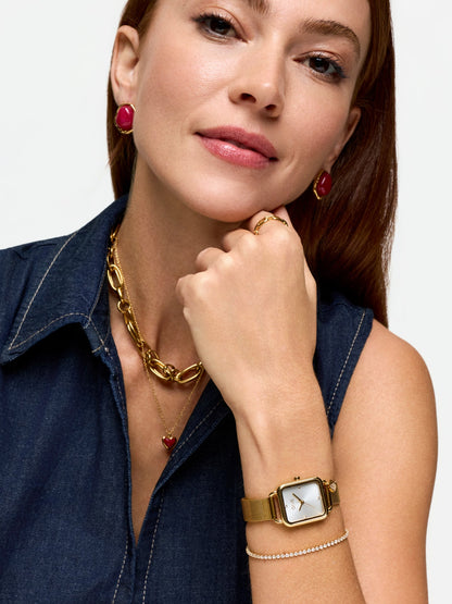 One Charmy Gold Watch