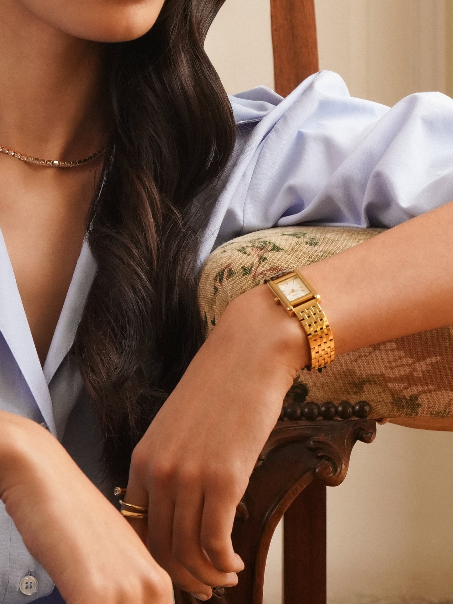 One Graceful Gold Watch