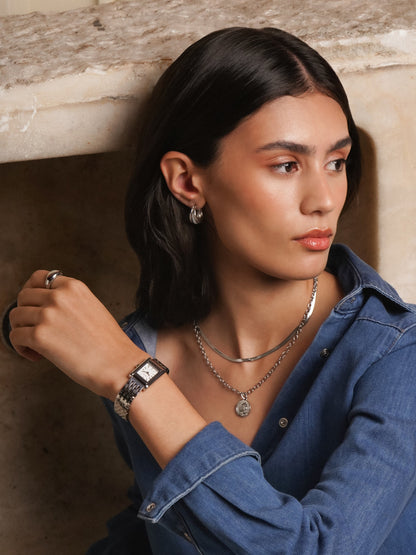 One Graceful Silver Watch