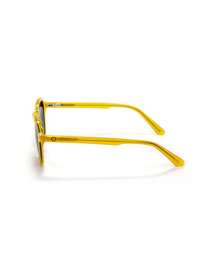 One Active Yellow Sunglasses Case