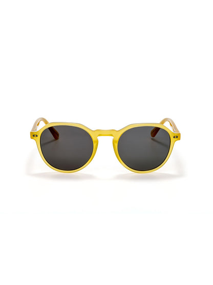 One Active Yellow Sunglasses Case
