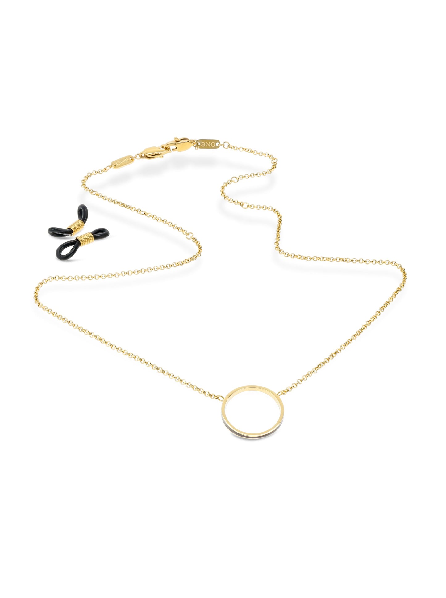 2-in-1 One Hoop Glasses Chain