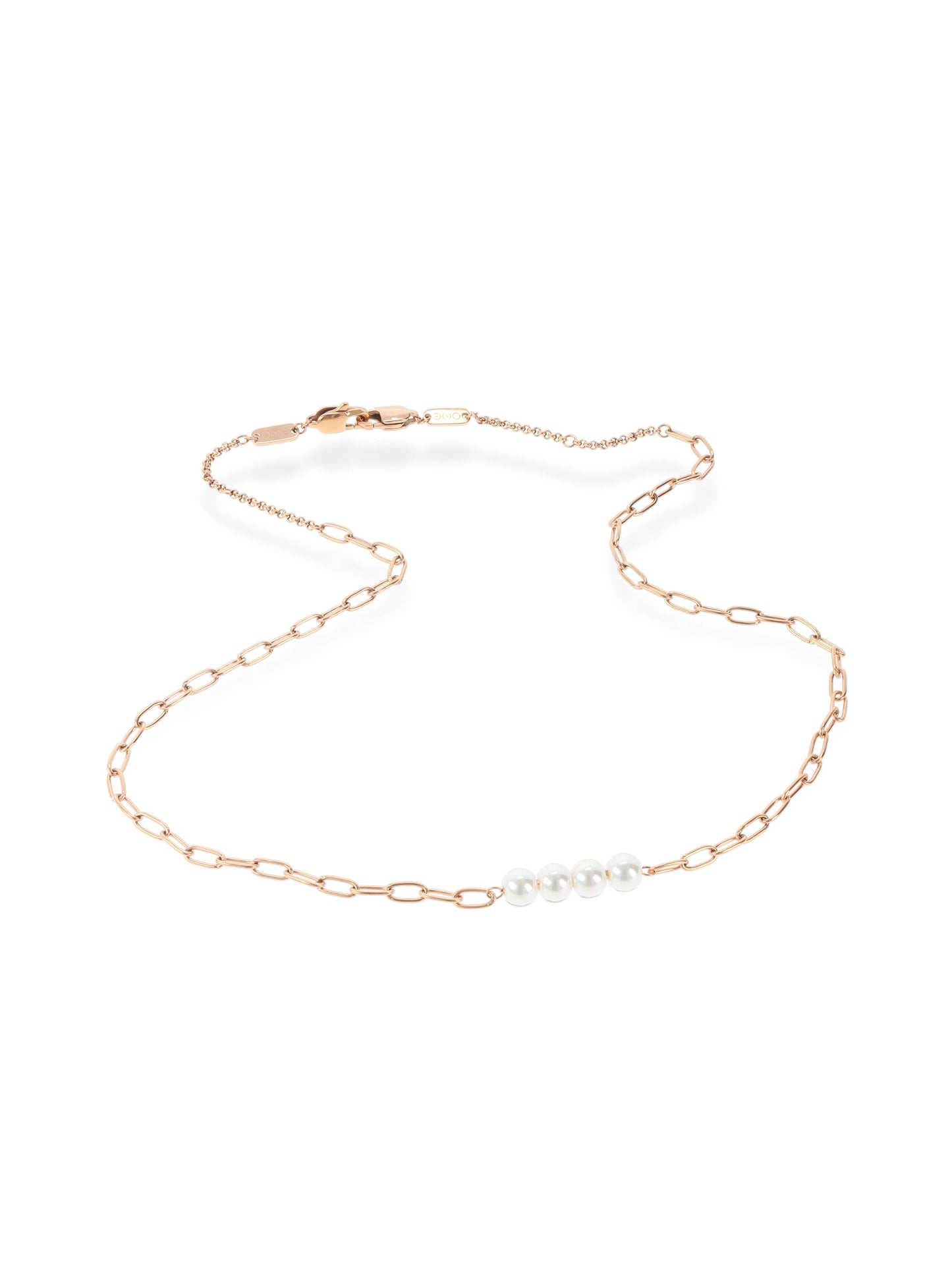 2-in-1 One Pearls Rosegold Glasses Chain