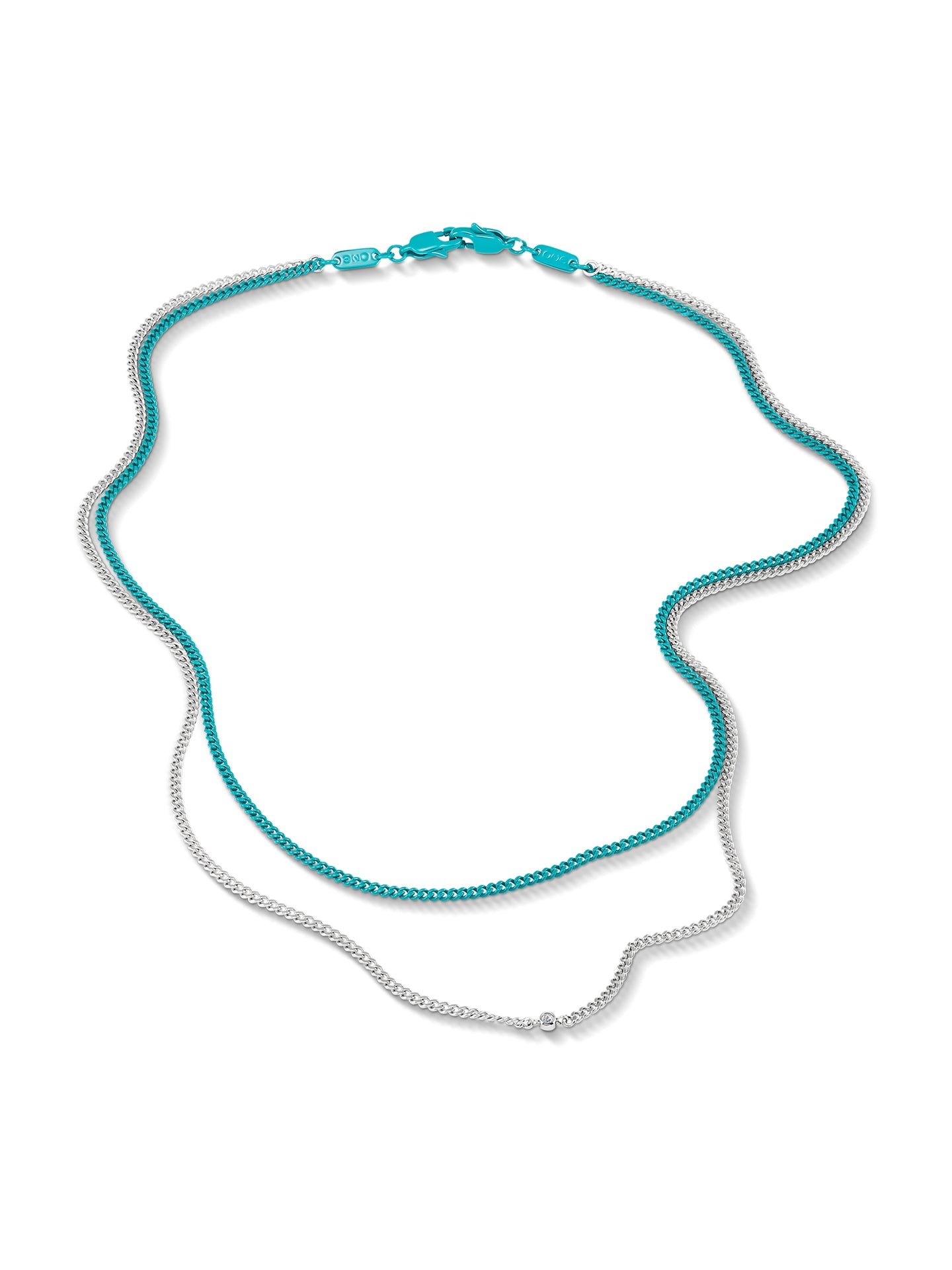 2-in-1 One Blue Glasses Chain
