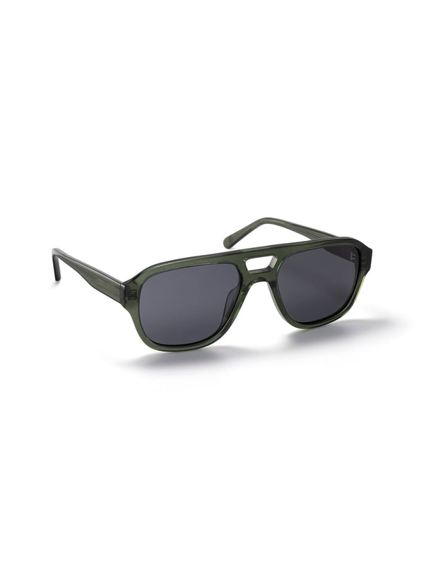 One Palma Green Sunglasses