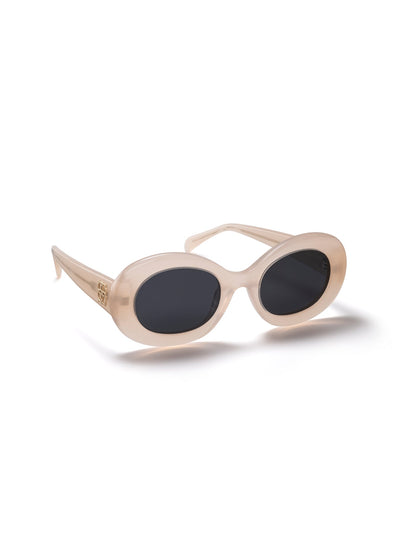 One Dolce Small White Sunglasses