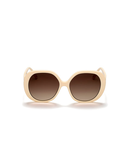 One Powerful White Sunglasses