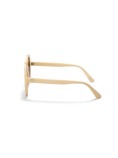 One Powerful White Sunglasses
