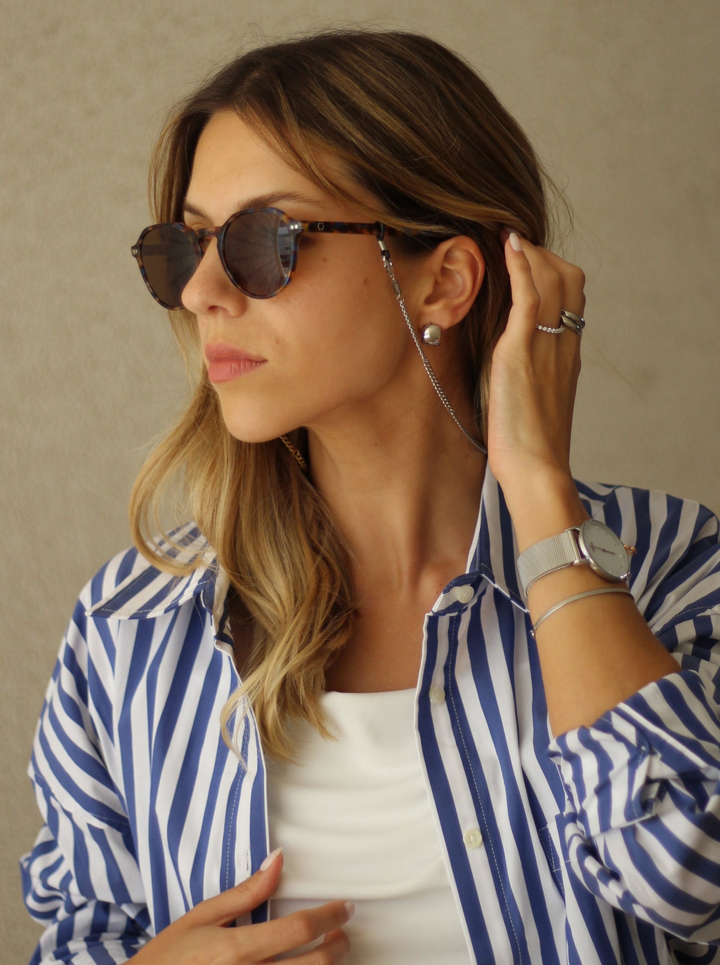 One Active Blue Sunglasses