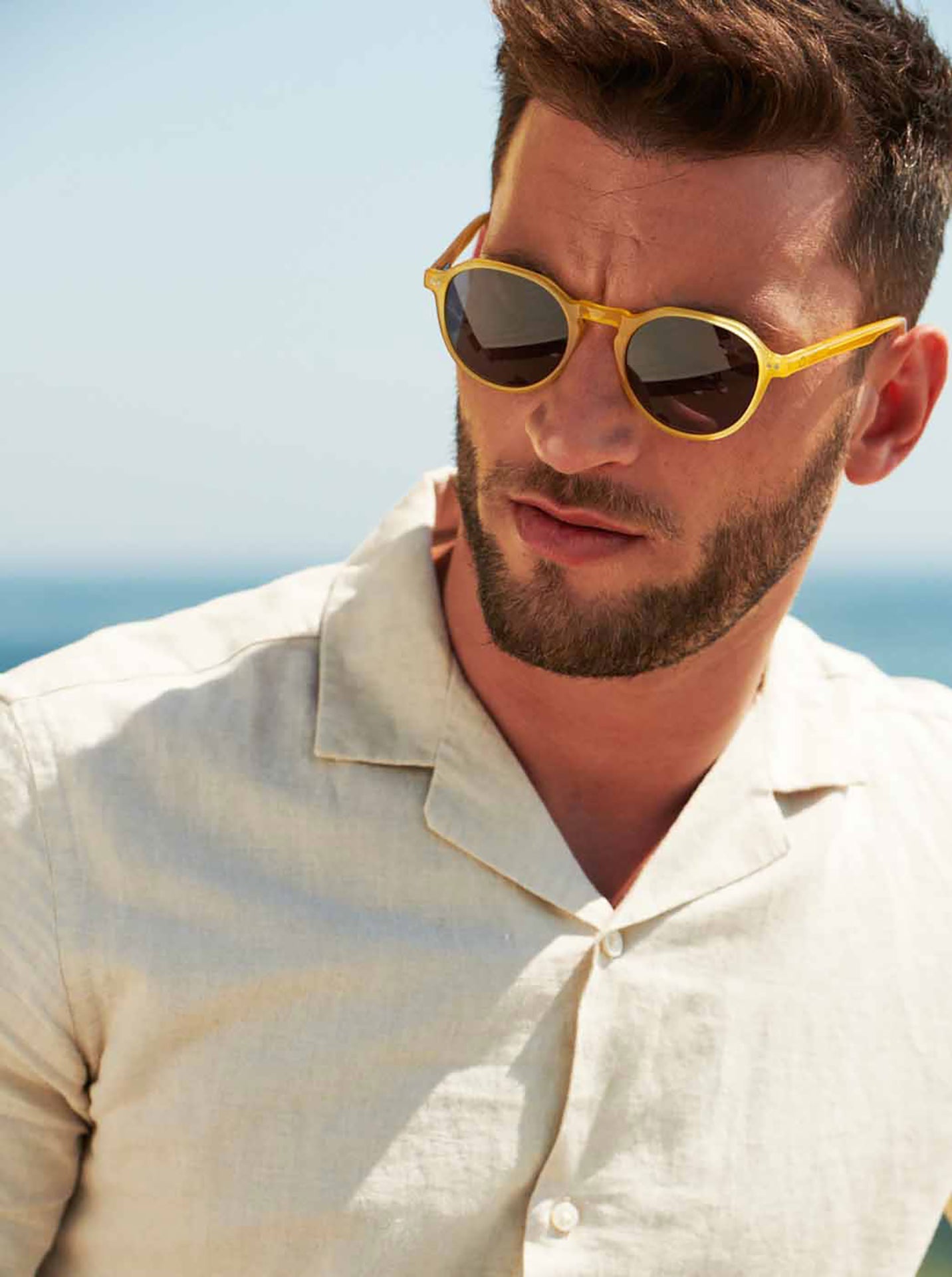 One Active Yellow Sunglasses