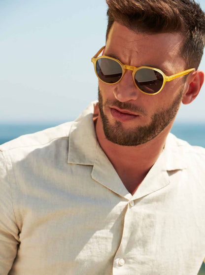 One Active Yellow Sunglasses
