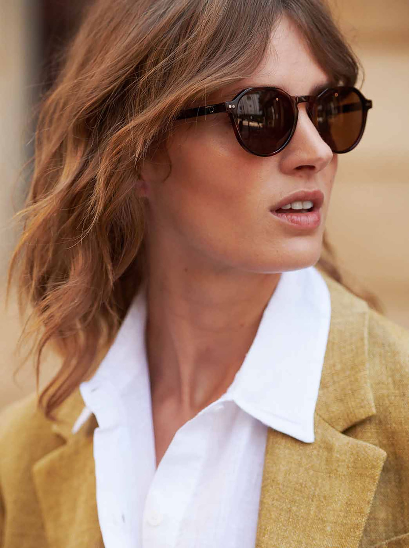 One Active Brown Sunglasses