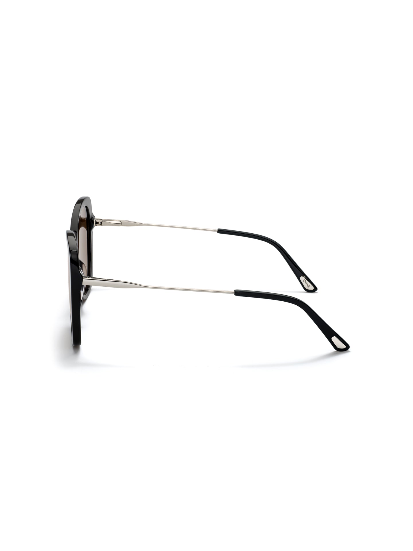 One Preppy Black Sunglasses