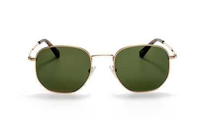 One Visionary Gold Sunglasses