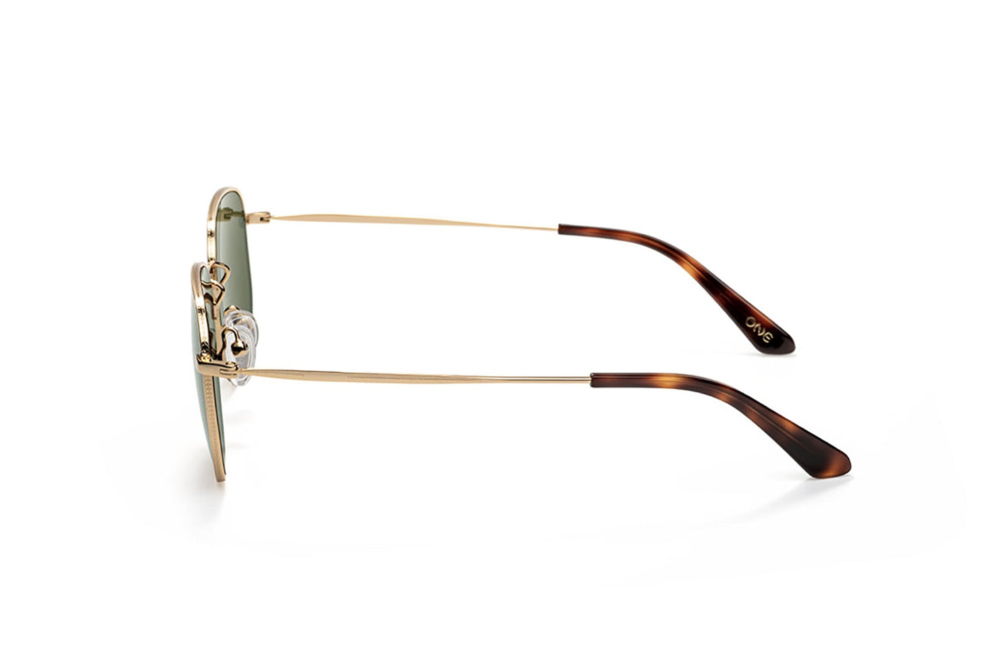 One Visionary Gold Sunglasses