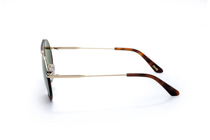 One Dreamer Gold Sunglasses