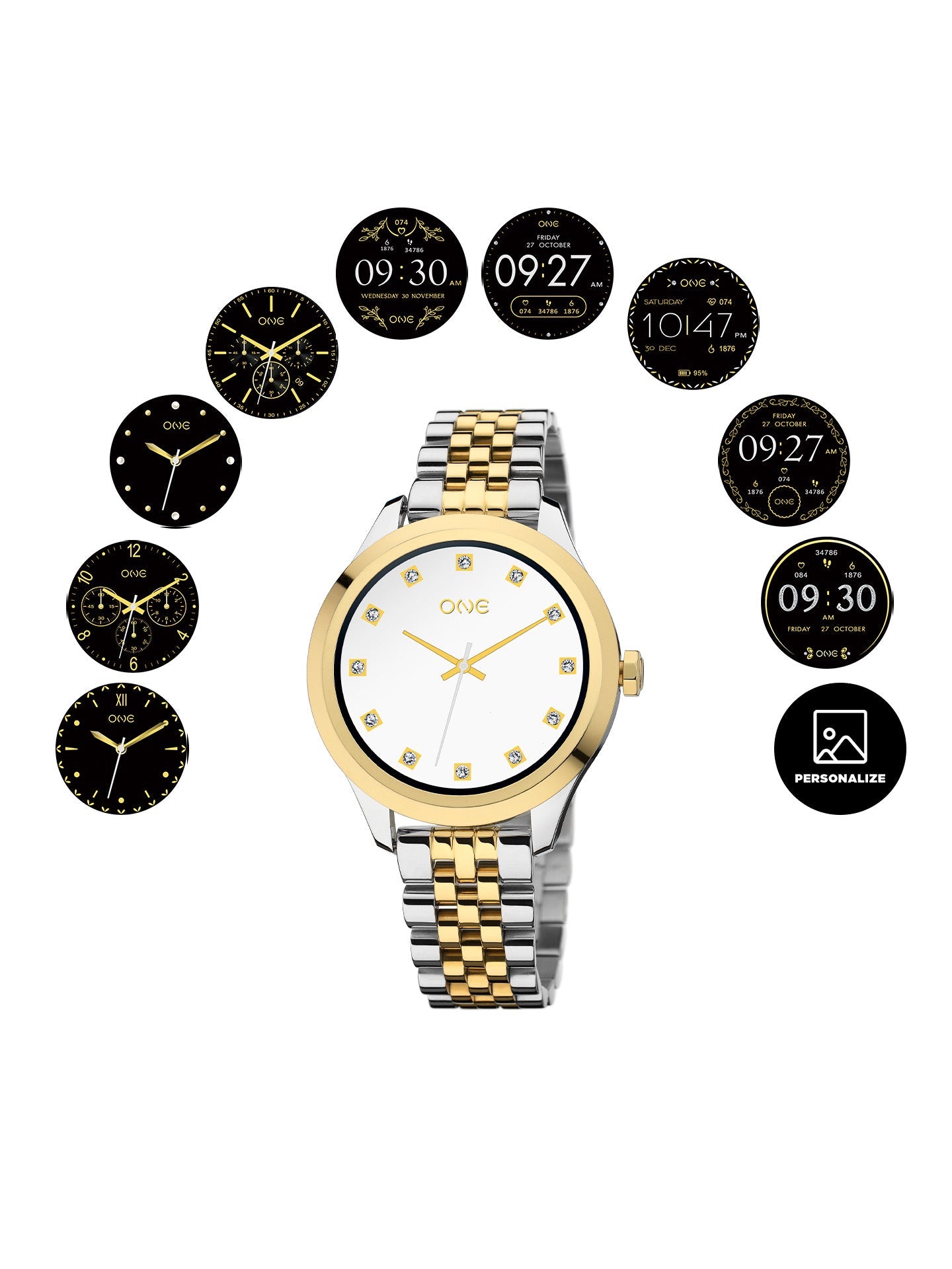 One Mini Bicolor Smartwatch