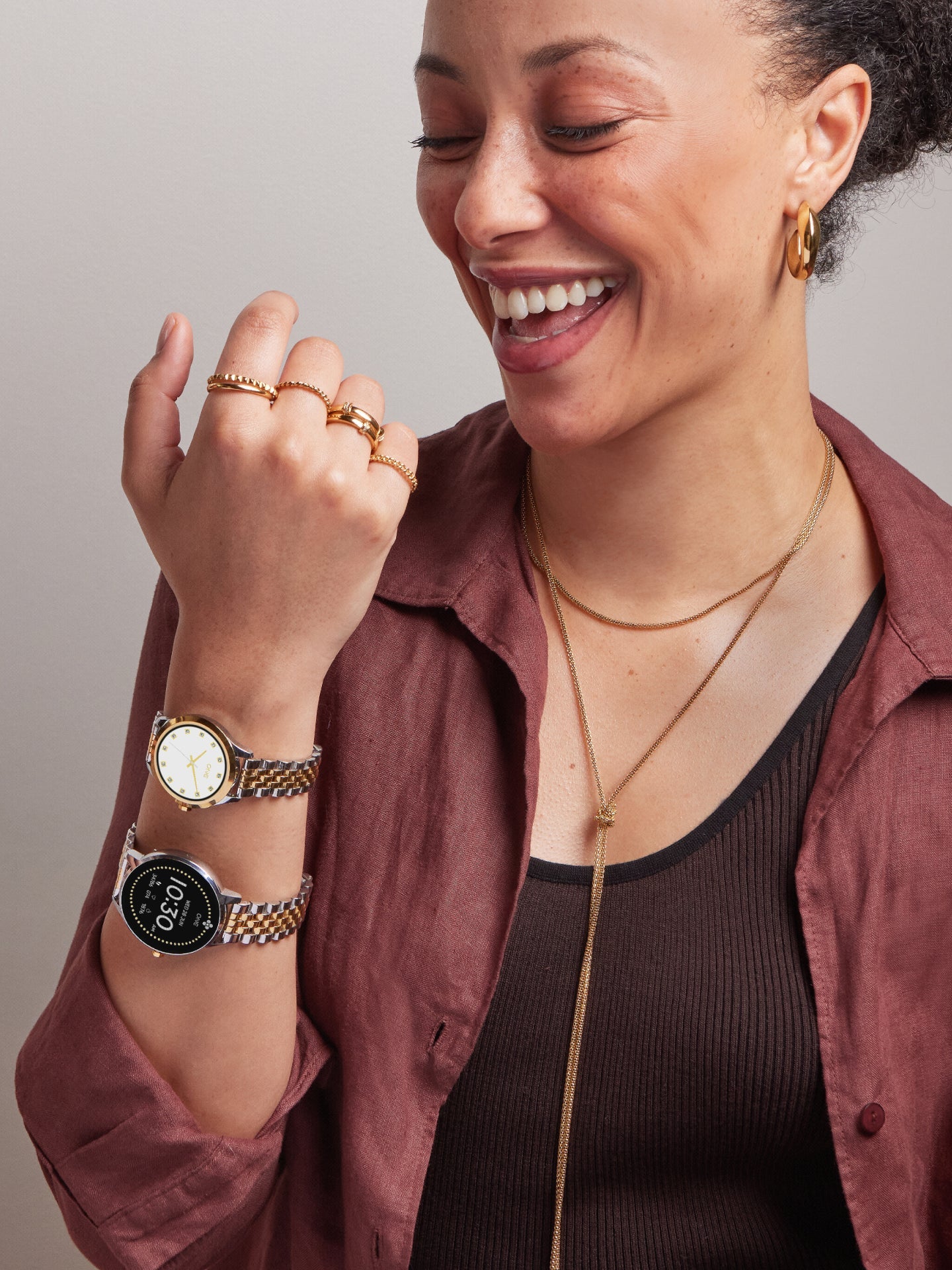 One Mini Bicolor Smartwatch