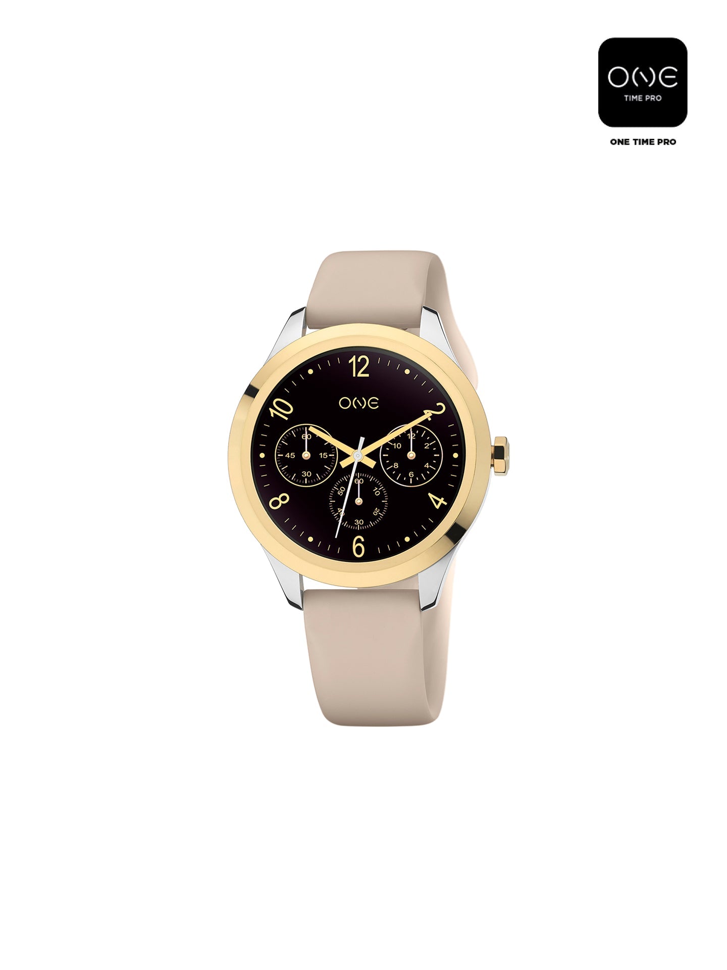 One Mini Bicolor Silicone Smartwatch