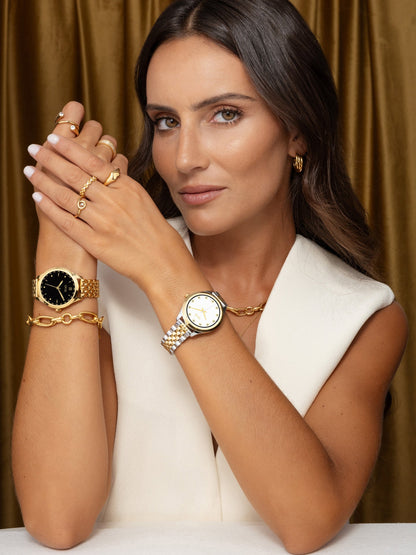 One Mini Gold Links Smartwatch