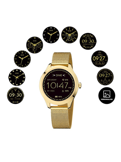 One Mini Gold Smartwatch