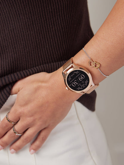 One Mini Rose Gold Smartwatch
