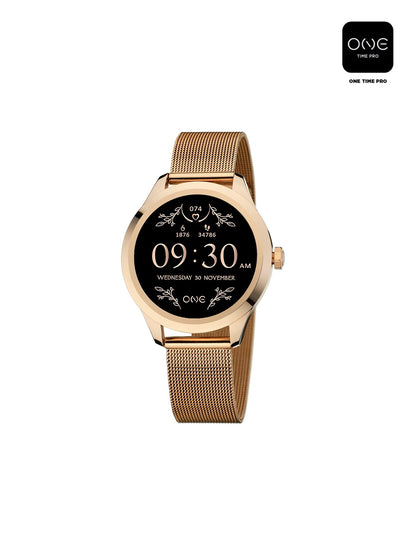 One Mini Rose Gold Smartwatch