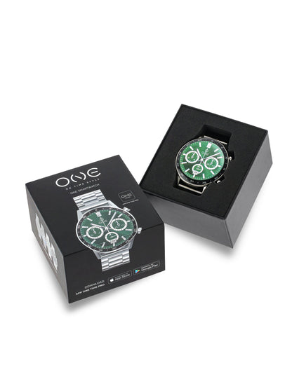 Smartwatch One Men Forceful Silver Links