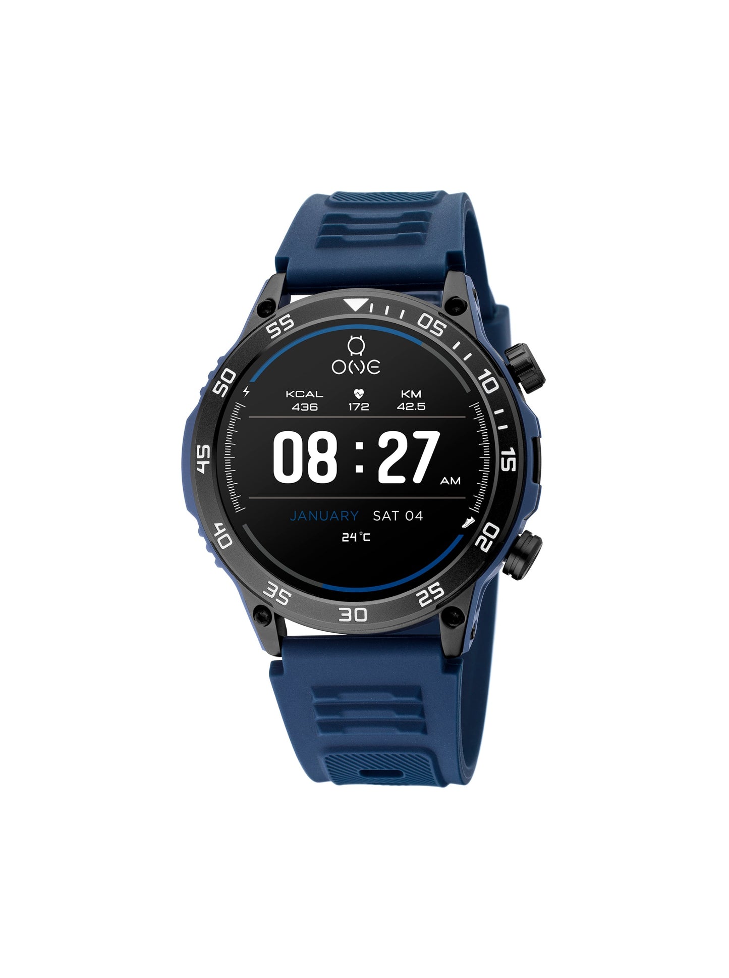 One Men SportyCall Blue Smartwatch
