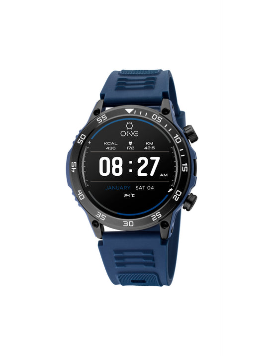 One Men SportyCall Blue Smartwatch
