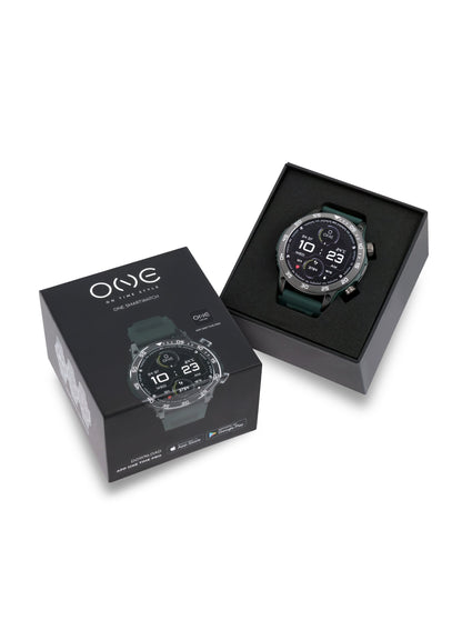 One Men SportyCall Green Smartwatch